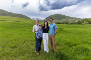Littleton family photographer sons Mother's Day mother mom boys Hildebrand Ranch photo session Colorado foothills spring photography