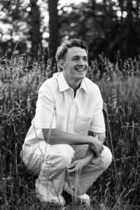 Littleton high school senior photographer sunrise photo session in Colorado Heritage ski cars swim team college bound sun Morrison photography Mt. Falcon park teenager