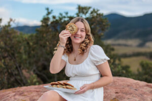 Littleton high school senior photographer South Valley park photography Colorado Harriman Lake Lakewood red rocks STEM class of 2025 culinary hospitality storm clouds volleyball