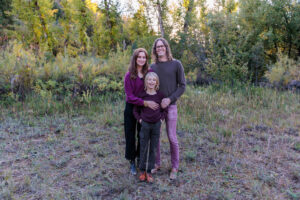 Littleton family photographer Lair O' the Bear fall leaves Colorado sunset photography kids siblings brother sisters mother father son daughters