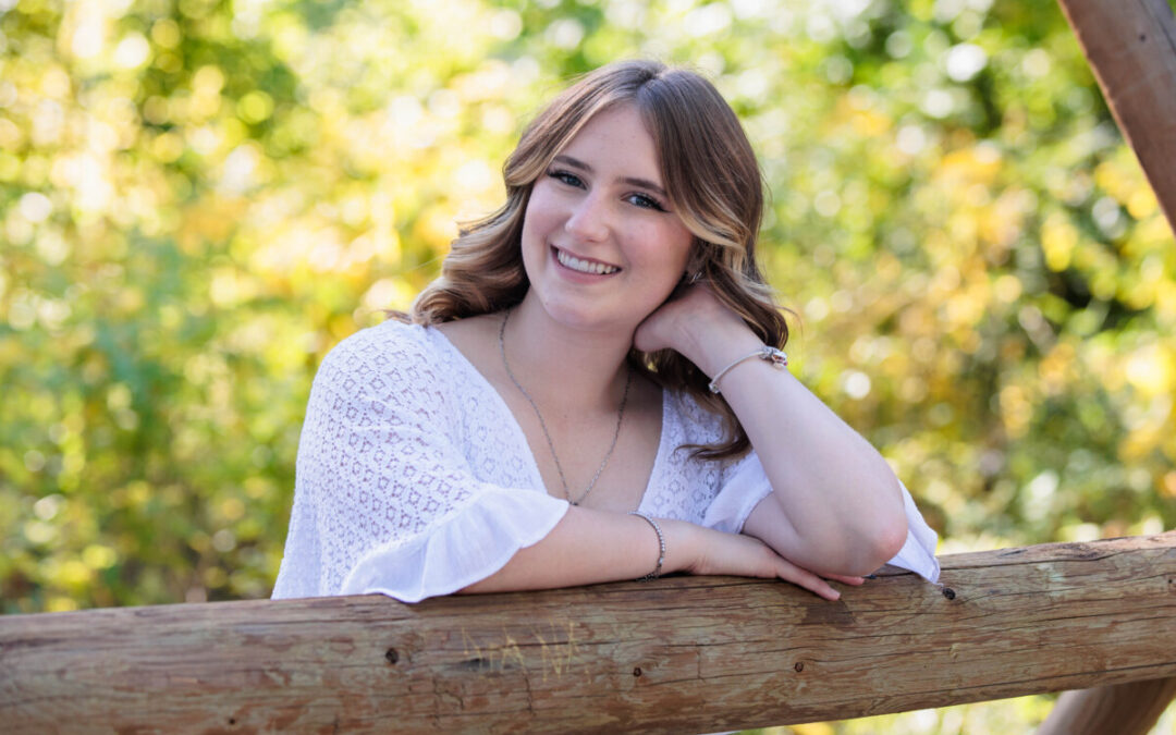 Hailey’s senior photos at McKay Lake by Littleton photographer