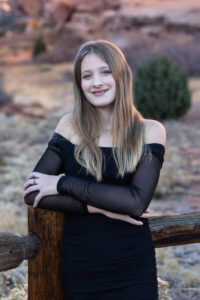 Littleton family photographer Red Rocks Amphitheatre Morrison Colorado photography fall winter mother father daughter