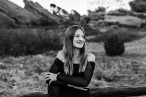 Littleton family photographer Red Rocks Amphitheatre Morrison Colorado photography fall winter mother father daughter