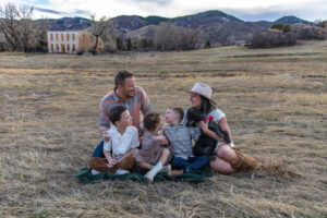 Littleton family photographer Ken Caryl Living magazine Best Version Media Colorado red rocks photography dog children mother father kids mini session siblings Bradford Perley park foothills