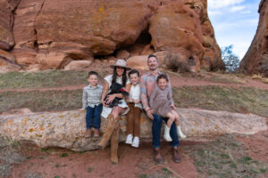 Littleton family photographer Ken Caryl Living magazine Best Version Media Colorado red rocks photography dog children mother father kids mini session siblings Bradford Perley park foothills