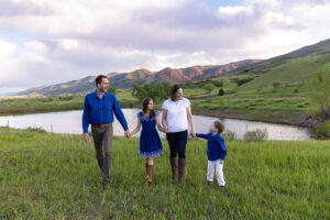 Littleton family photographer South Valley Open Space park red rocks kids mother father son daughter photography summer light Colorado