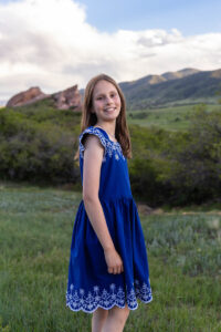 Littleton family photographer South Valley Open Space park red rocks kids mother father son daughter photography summer light Colorado