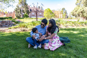 Littleton family photographer Highlands Ranch Mansion Colorado photography spring little boy mother father son
