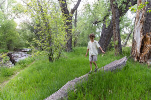 Littleton family photographer Colorado mother father son birthday photography foothills river Bear Creek state park little boy