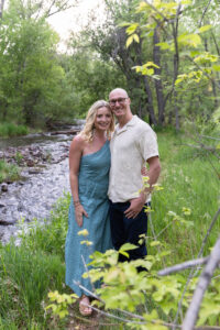 Littleton family photographer Colorado mother father son birthday photography foothills river Bear Creek state park little boy