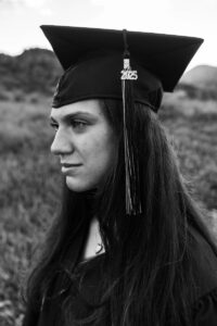 Littleton high school senior photographer Arapahoe student teenager Mt. Falcon Colorado Red Rocks graduate graduation mini session college bound photography foothills