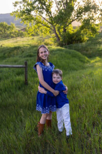 Littleton family photographer South Valley Open Space park red rocks kids mother father son daughter photography summer light Colorado