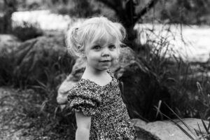 Littleton family photographer Morrison park mother father daughter little girl photography Colorado bridge river