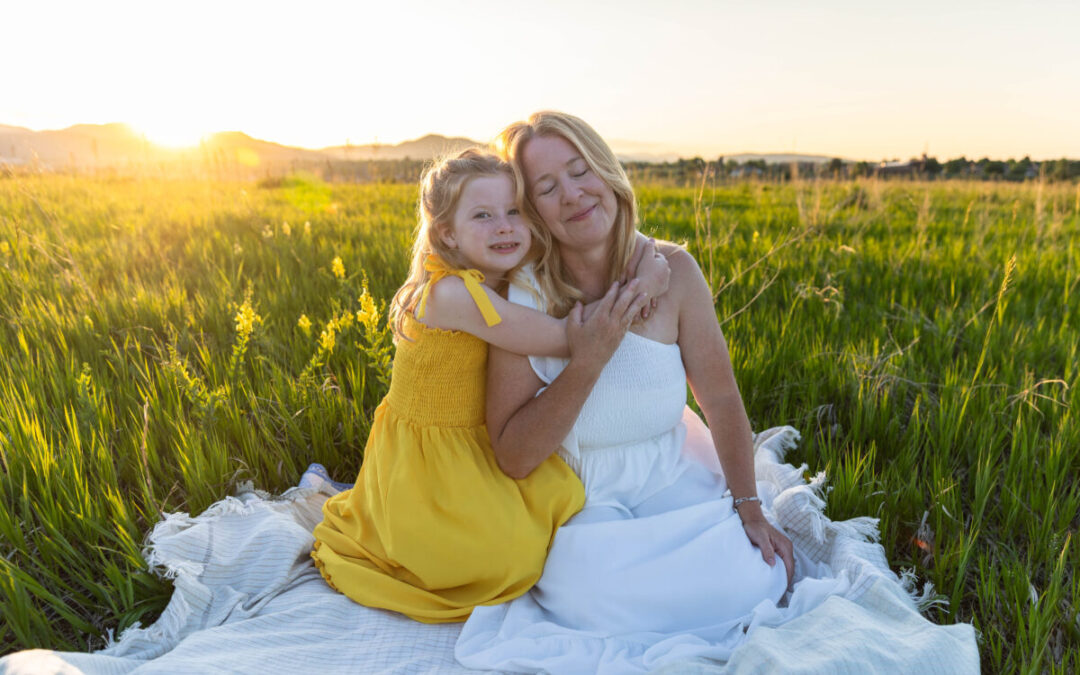 A mother-daughter mini photo session by Littleton photographer