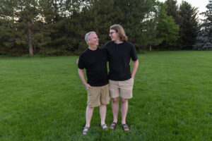 Littleton family photographer Writer's Vista park Colorado summer rainbow kids mother father son daughters bridge photography rain golden hour