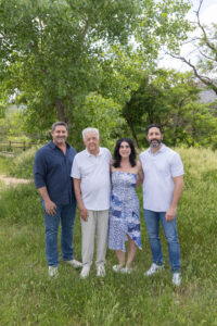 Littleton extended family photographer Golden Colorado Clear Creek birthday celebration grandparents cousins siblings summer photography