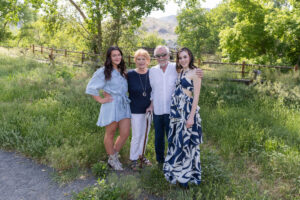 Littleton extended family photographer Golden Colorado Clear Creek birthday celebration grandparents cousins siblings summer photography