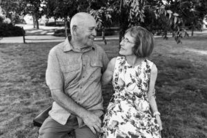 Littleton family photographer extended cousins grandparents Colorado photography sunset private land married marriage