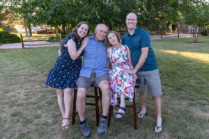 Littleton family photographer extended cousins grandparents Colorado photography sunset private land married marriage siblings