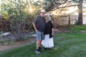 Littleton family photographer extended cousins grandparents Colorado photography sunset private land married marriage siblings
