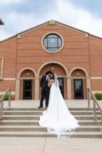 Littleton wedding photographer bride and groom Catholic ceremony Colorado photography flowers Mass married marriage church ceremony Spanish family
