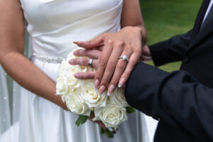 Littleton wedding photographer bride and groom Catholic ceremony Colorado photography flowers Mass married marriage church ceremony Spanish family