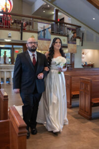 Littleton wedding photographer bride and groom Catholic ceremony Colorado photography flowers Mass married marriage church ceremony Spanish family