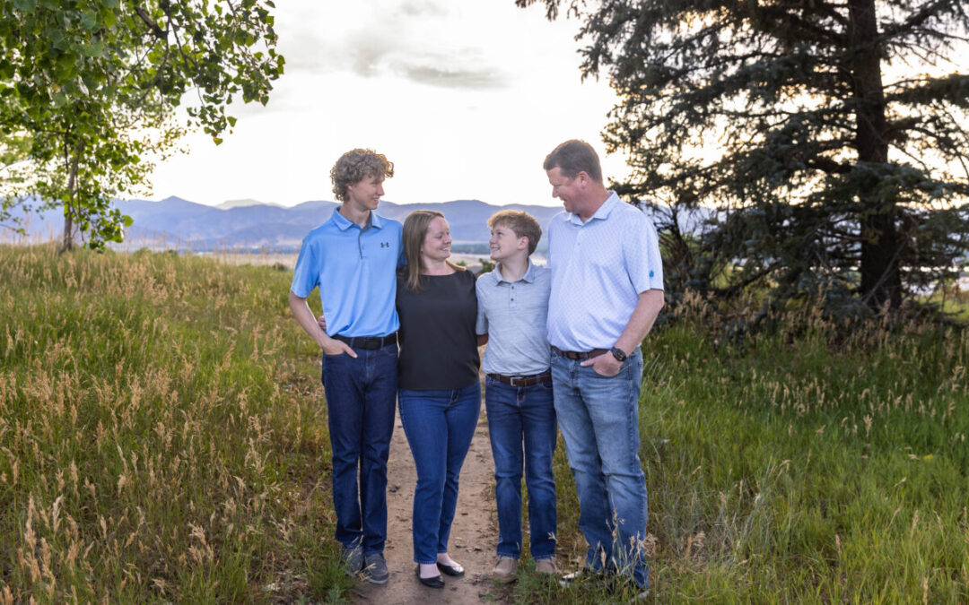 The {R} family at Fly’N B park by Littleton photographer