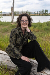 Littleton high school senior photographer Harriman Lake Lakewood Colorado photography teenager foothills lake sunset