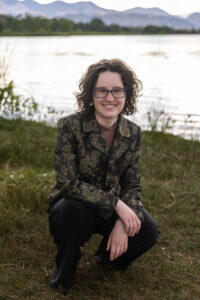 Littleton high school senior photographer Harriman Lake Lakewood Colorado photography teenager foothills lake sunset