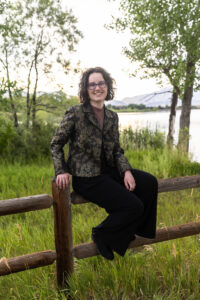 Littleton high school senior photographer Harriman Lake Lakewood Colorado photography teenager foothills lake sunset