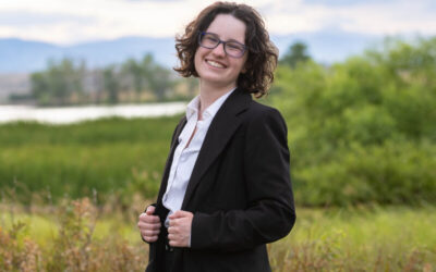 Audrey Claire’s senior photo session at Harriman Lake