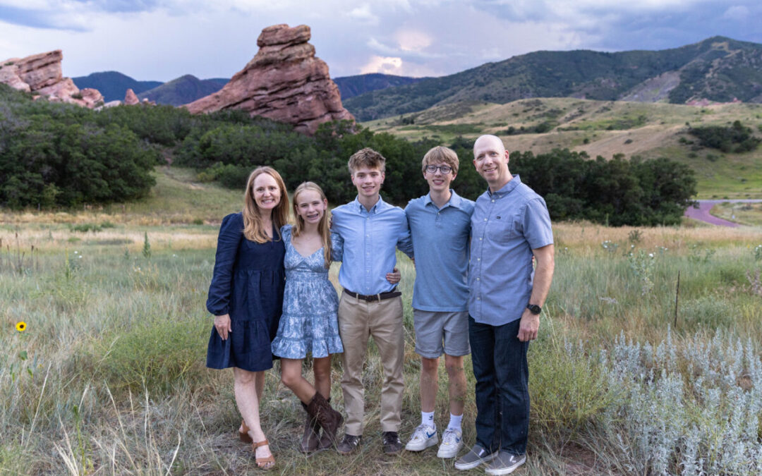 Axel’s high school senior and family photos at South Valley