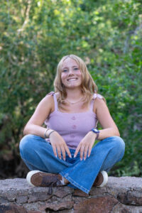 Littleton high school senior photographer Heritage Class of 2026 Colorado photography nature sunset swimmer violin