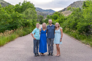 Littleton high school senior photographer Heritage Class of 2026 Colorado photography nature sunset family little brother foothills Morrison