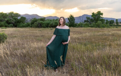 Anne Alyce’s maternity and family photo session at Harriman Lake