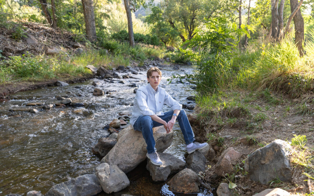 Sloan’s senior photo session by Littleton photographer