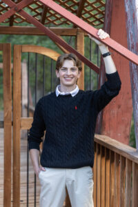 Littleton high school senior photographer Morrison Park Chatfield biker skier photography sunset river water Texas teen teenager boy class of 2026 bridge