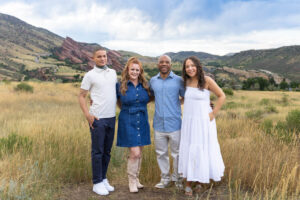 Littleton high school senior photographer Colorado Arapahoe photography sunset red rocks teen teenager family brother siblings red rocks