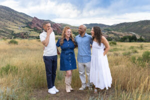 Littleton high school senior photographer Colorado Arapahoe photography sunset red rocks teen teenager family brother siblings red rocks