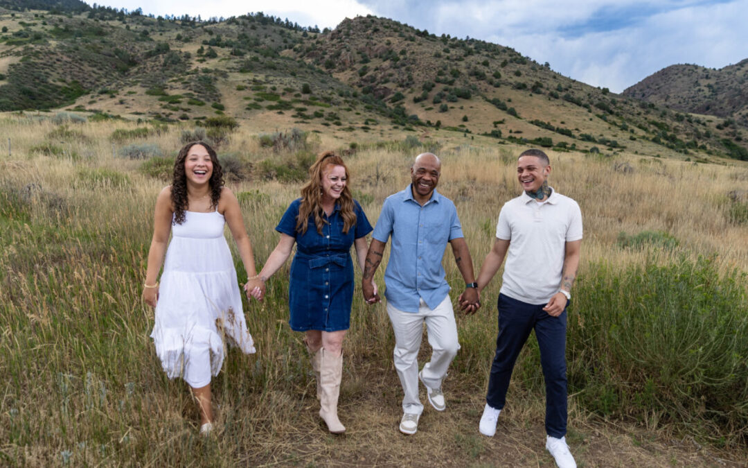 Tinley’s high school senior and family photos at Mt. Falcon east