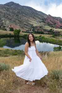 Littleton high school senior photographer Colorado Arapahoe photography sunset red rocks teen teenager family brother siblings red rocks