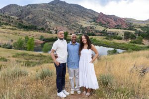 Littleton high school senior photographer Colorado Arapahoe photography sunset red rocks teen teenager family brother siblings red rocks