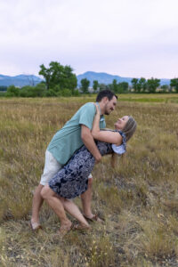 Littleton family photographer Harriman Lake Lakewood Colorado foothills water photography boys brothers parents mountain views sunset