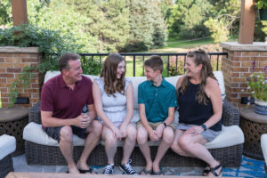Littleton high school senior photographer Heritage class of 2026 dance dancer ballet pointe shoes family photography house home brother sister siblings Colorado