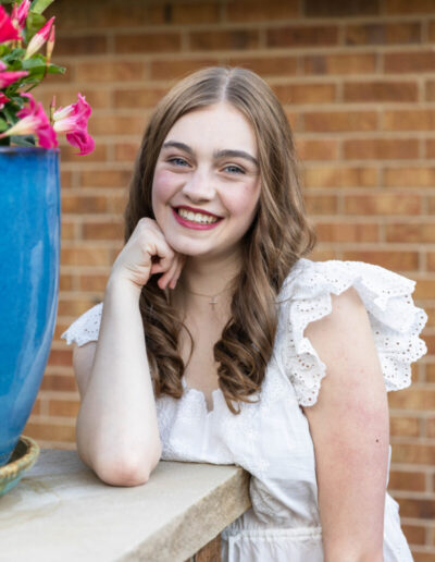 Littleton high school senior photographer Heritage class of 2026 dance dancer ballet pointe shoes family photography house home brother sister siblings Colorado