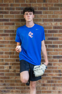 Littleton high school senior photographer photography Colorado Cherry Creek class of 2026 baseball player house home dogs family parents son pitcher