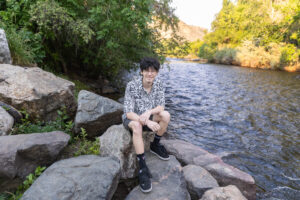 Littleton high school senior photographer Golden Colorado teen teenager photography coding computer art skateboarding water urban river