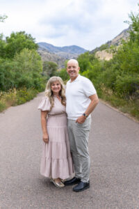 Littleton family photographer Morrison Colorado foothills photography sunset kids grandson grandchild grandparents Utah California Arizona mission trip Mormon mother father children