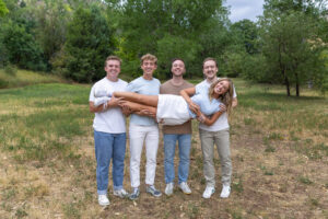 Littleton family photographer Morrison Colorado foothills photography sunset kids grandson grandchild grandparents Utah California Arizona mission trip Mormon mother father children